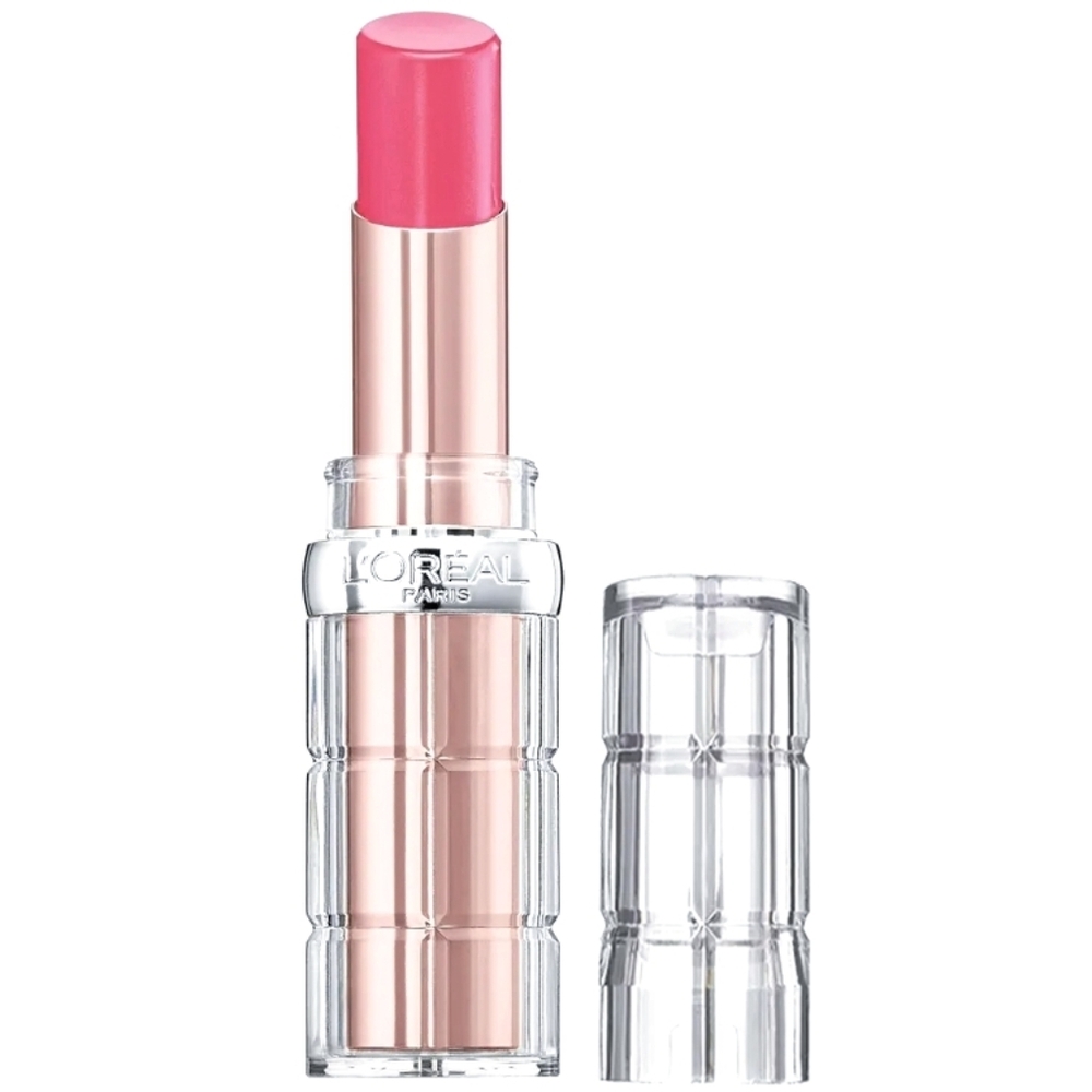 2Pcs L'Oreal Colour Riche Plump & Shine Sheer Lipstick #104 GUAVA PLUMP 0.1 oz